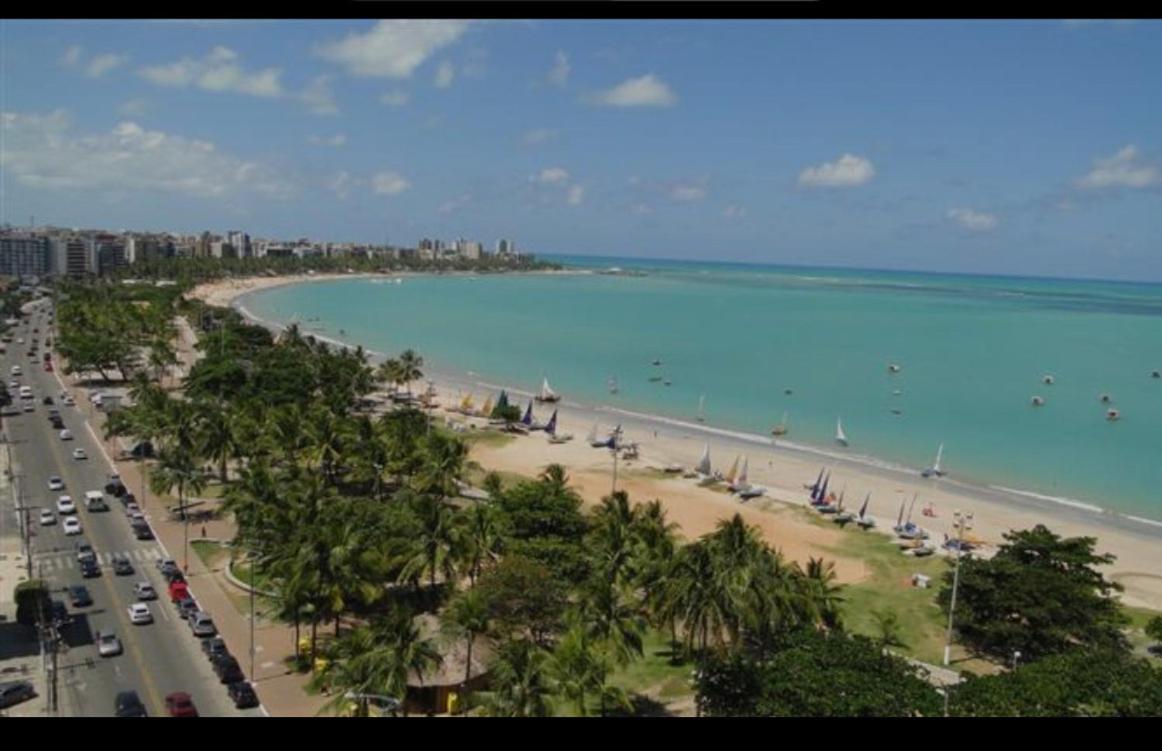 Lindo Apartamento De Frente Para A Praia De Pajucara Maceió Exterior foto