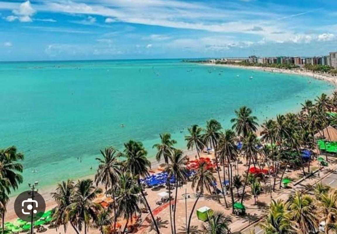 Lindo Apartamento De Frente Para A Praia De Pajucara Maceió Exterior foto